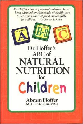 Portada de Dr. Hoffer's ABC of Natural Nutrition for Children