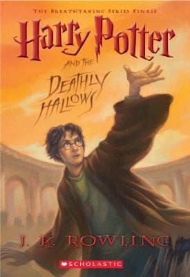 Portada de Harry Potter and the Deathly Hallows