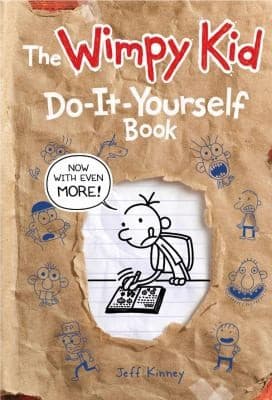 Portada de The Wimpy Kid Do-It-Yourself Book.