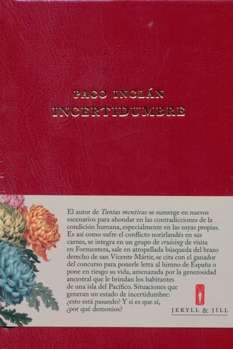 Portada de Incertidumbre