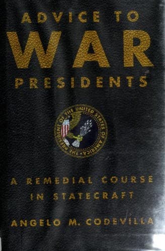 Portada de Advice to war presidents