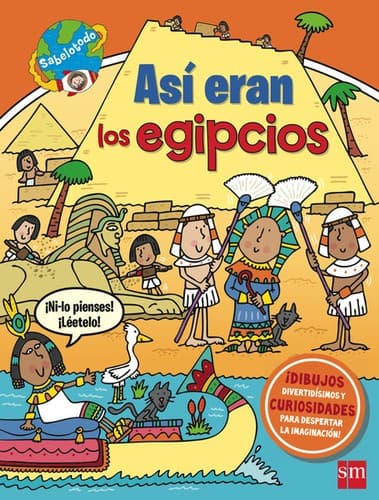 Portada de Así eran los egipcios