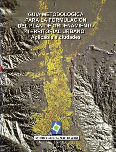 Portada de Guía metodológica para la formulación delplan [sic] de ordenamiento territorial urbano