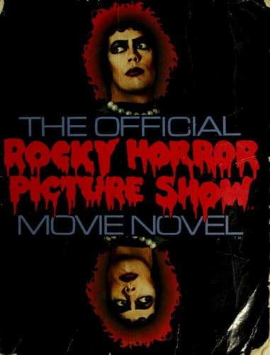 Portada de The Official Rocky Horror Picture Show movie novel