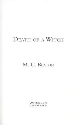 Portada de Death of a witch