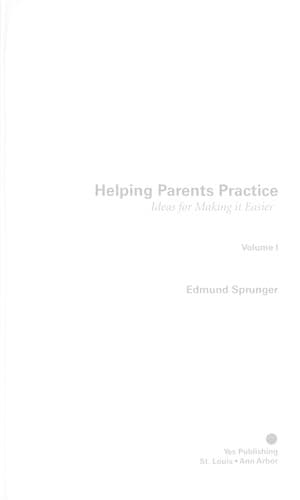 Portada de Helping parents practice