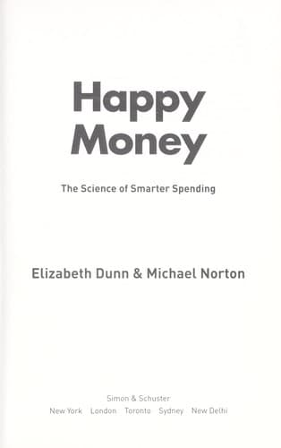 Portada de Happy money