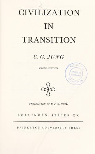 Portada de Civilization in transition