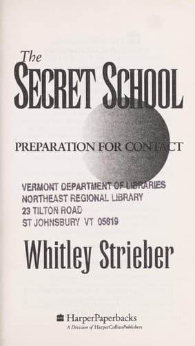 Portada de The secret school