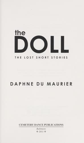 Portada de The doll