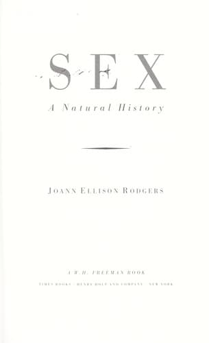 Portada de Sex