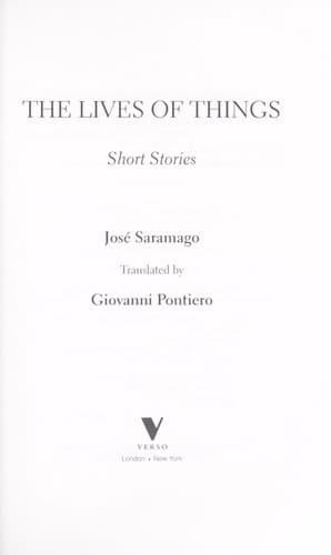 Portada de The lives of things