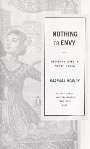 Portada de Nothing to envy