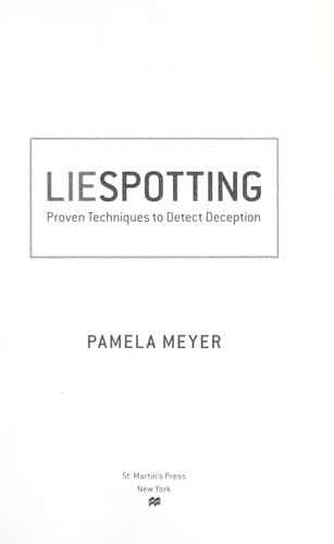 Portada de Liespotting