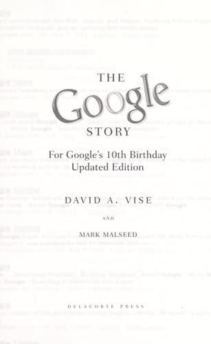 Portada de The Google story