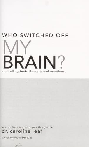 Portada de Who switched off my brain?