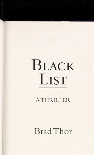 Portada de Black list