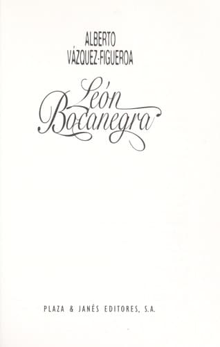 Portada de Leon Boca Negra