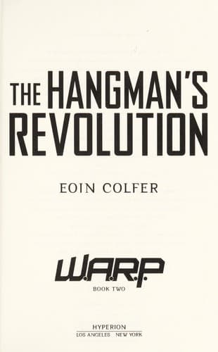 Portada de The hangman's revolution