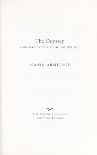 Portada de The odyssey