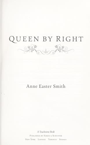 Portada de Queen by right