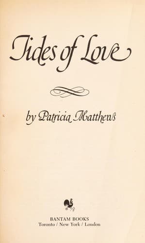 Portada de Tides of Love