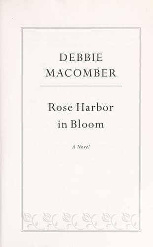 Portada de Rose Harbor in bloom
