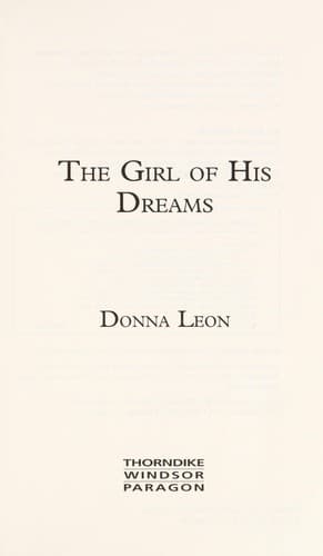 Portada de The girl of his dreams