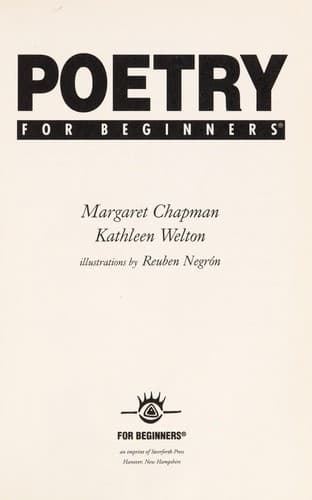 Portada de Poetry for beginners