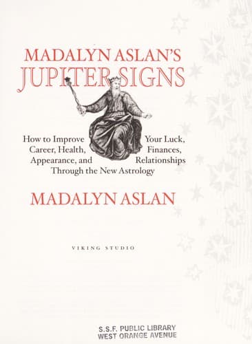 Portada de Madalyn Aslan's Jupiter signs