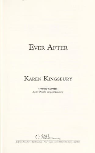 Portada de Ever after