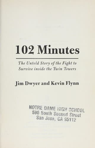 Portada de 102 minutes