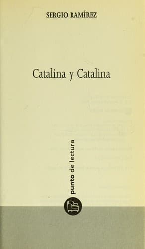 Portada de Catalina y Catalina