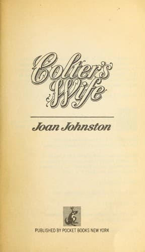 Portada de Colters Wife