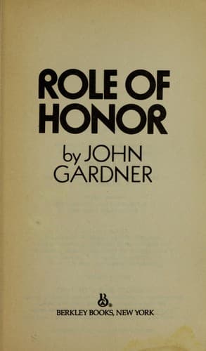 Portada de Role of honor