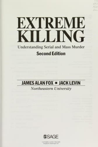 Portada de Extreme killing