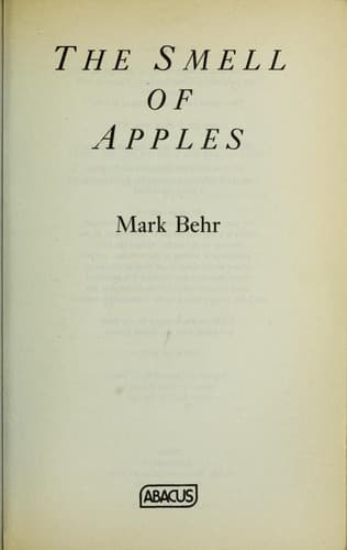 Portada de The smell of apples