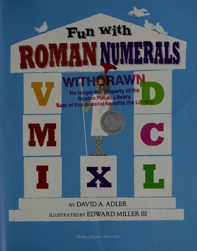 Portada de Fun With Roman Numerals