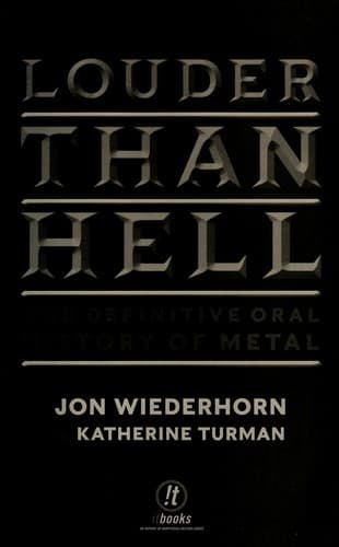 Portada de Louder than hell