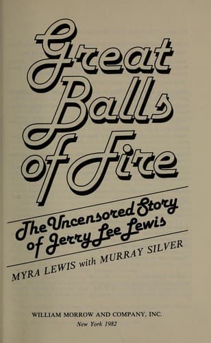 Portada de Great balls of fire