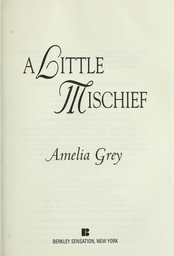 Portada de A little mischief