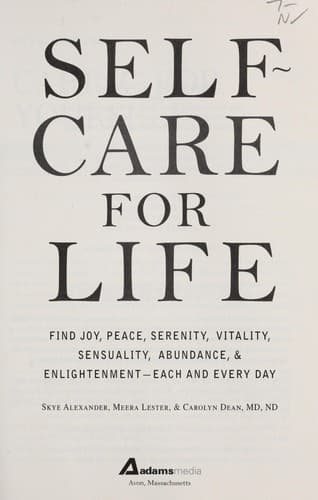 Portada de Self-care for life