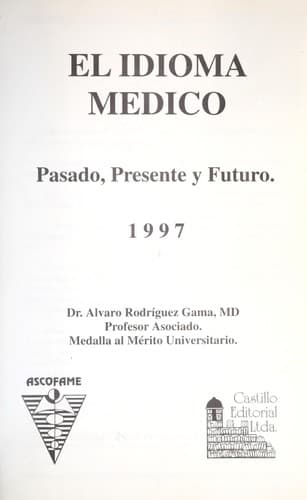 Portada de El idioma me dico