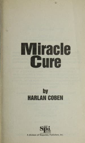 Portada de Miracle cure
