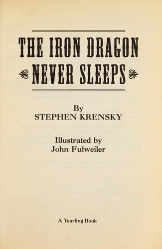 Portada de The iron dragon never sleeps
