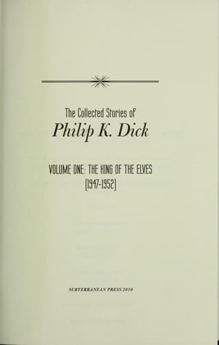 Portada de The collected stories of Philip K. Dick