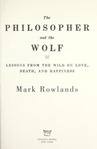 Portada de The philosopher and the wolf