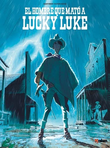 Portada de El hombre que mató a Lucky Luke