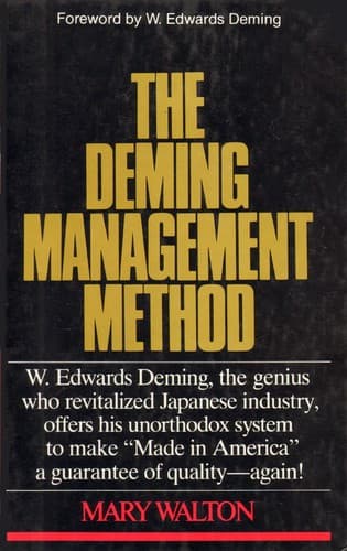 Portada de The Deming management method