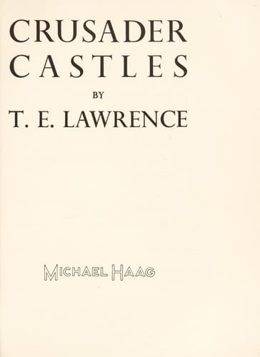 Portada de Crusader castles